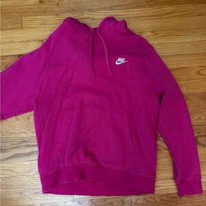 Nike Fuchsia Pullover Hoodie